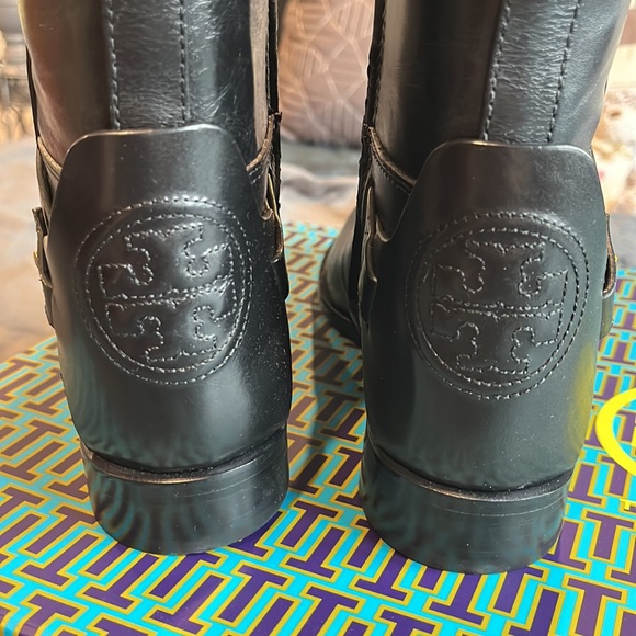 Tory Burch Leather Riding Boots. NWT - Picture 4 of 15